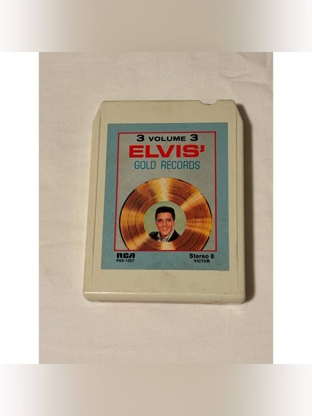 Elvis Presley-Elvis’ Gold Records Vol. 3 Vintage 8 Track Cassette Tape